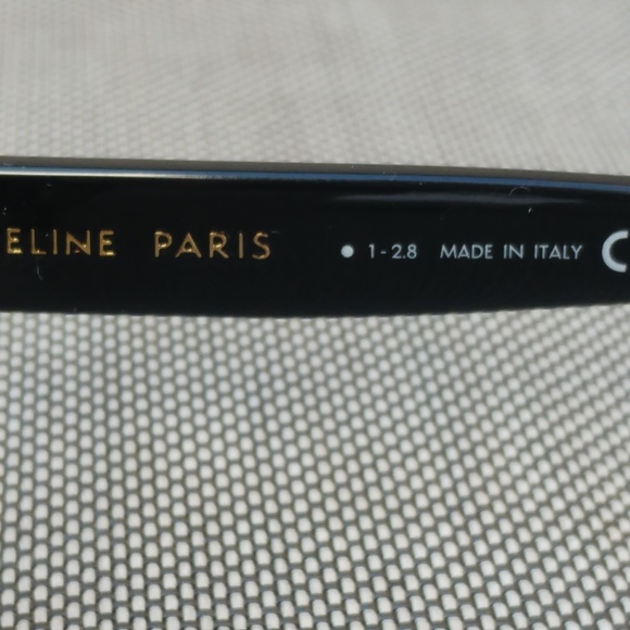 Celine Women's Round Sunglasses Black New, 57mm - Picture 4 of 7